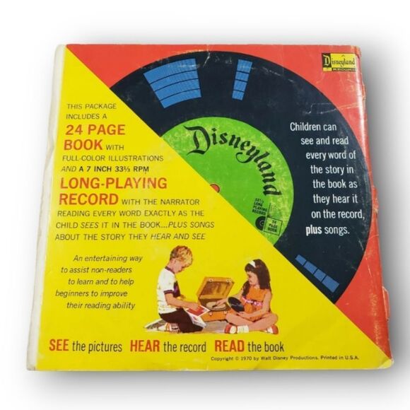 A Disneyland Record And Book Walt Disney's Mary Poppins With Songs From The Film - Picture 2 of 6